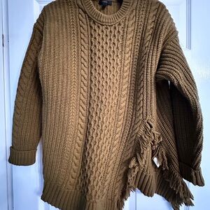 J. Crew Dark Olive  Knit Sweater